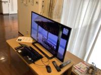 カラオケをテレビに映して・・・次の曲は。。