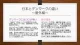 日本とデンマークの違い～○○が無い！？