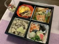 お祝い膳に果物まで・・どれも美味しかったです！！
