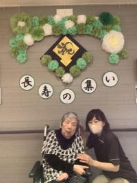 綺麗なフロア飾りですね！