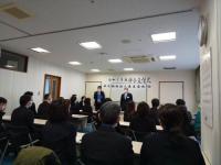令和5年4月3日、千代田地区からの異動者の辞令交付式を行いました